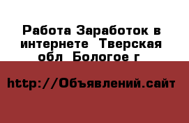 Работа Заработок в интернете. Тверская обл.,Бологое г.